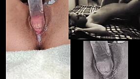Petite teen masturbates watching lesbian babes fuck