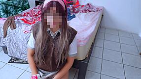 casero de colegiala culona