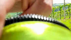 german milf sandra has garden sex anal