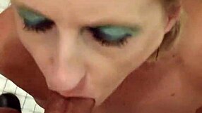 german milf sandra gets facefucked deepthroat style