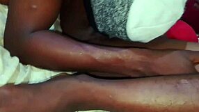 Amateur Black Porn With a Curvy Roommate