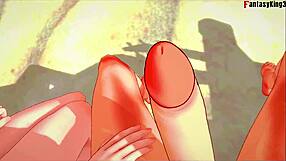 Burnice bikini pov sex on the beach