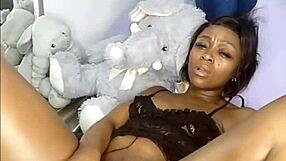 my fat bitch pussy lips creams during solo play