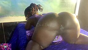 sexy midget masturbates thinking about black bull cock