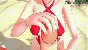 Burnice bikini pov sex on the beach