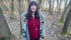 Preggo Picked Up In Woods By Instructor