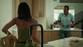 stepdaughter lies nude to seduce stepdad