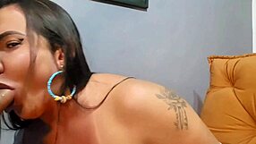 madrasta gives wet blowjob to stepson