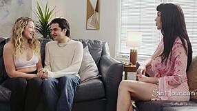 stepmom rides him to test marriage