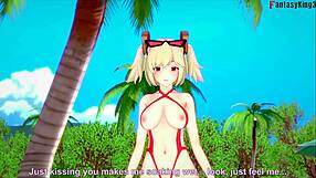 Burnice bikini pov sex on the beach