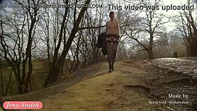 Stockings flashing in spring by jeny smith