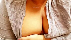 manipuri lady playing with her chest