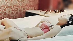 Red Lingerie Mature Gets Vibed And Fingered Hard