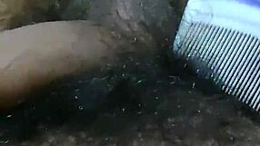 gay guy stroking his hard hairy dick