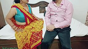 desi step mom teaches stepson to fuck