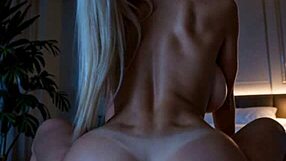 Watch Blonde Ponytail Ride You Reverse Cowgirl