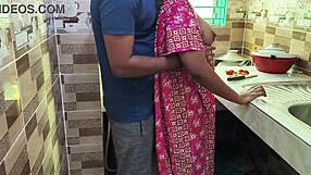 Fuck my hot sexy bhabhi in the kitchen